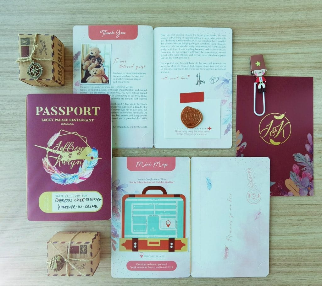 Travel themed wedding by Peak Xperience